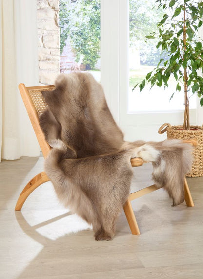 Premium Norwegian Brown Reindeer Hide