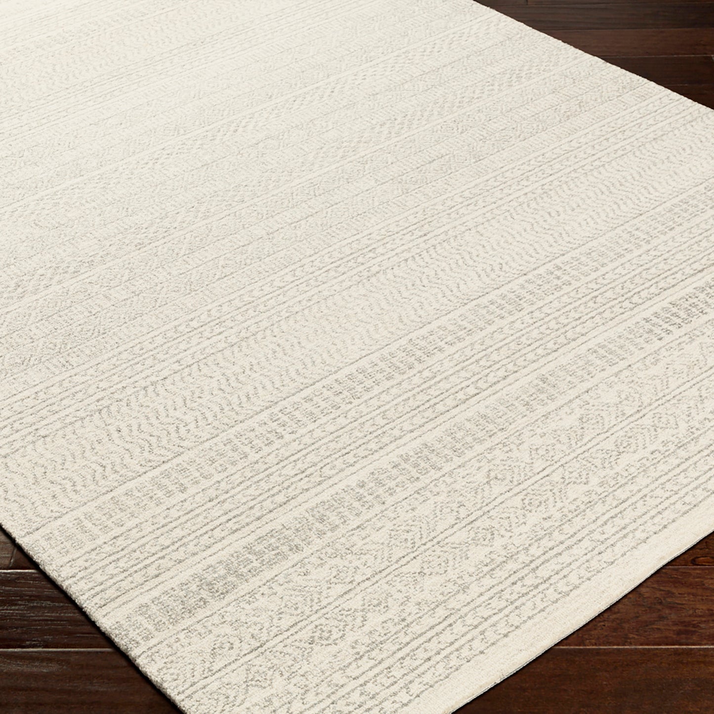 Maroc Global Cream Tribal Wool Rug