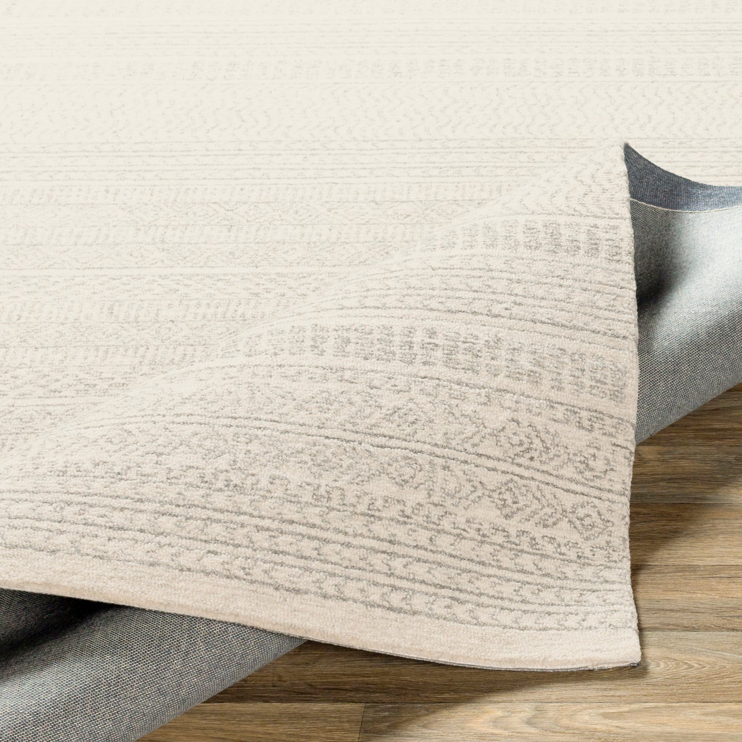 Maroc Global Cream Tribal Wool Rug