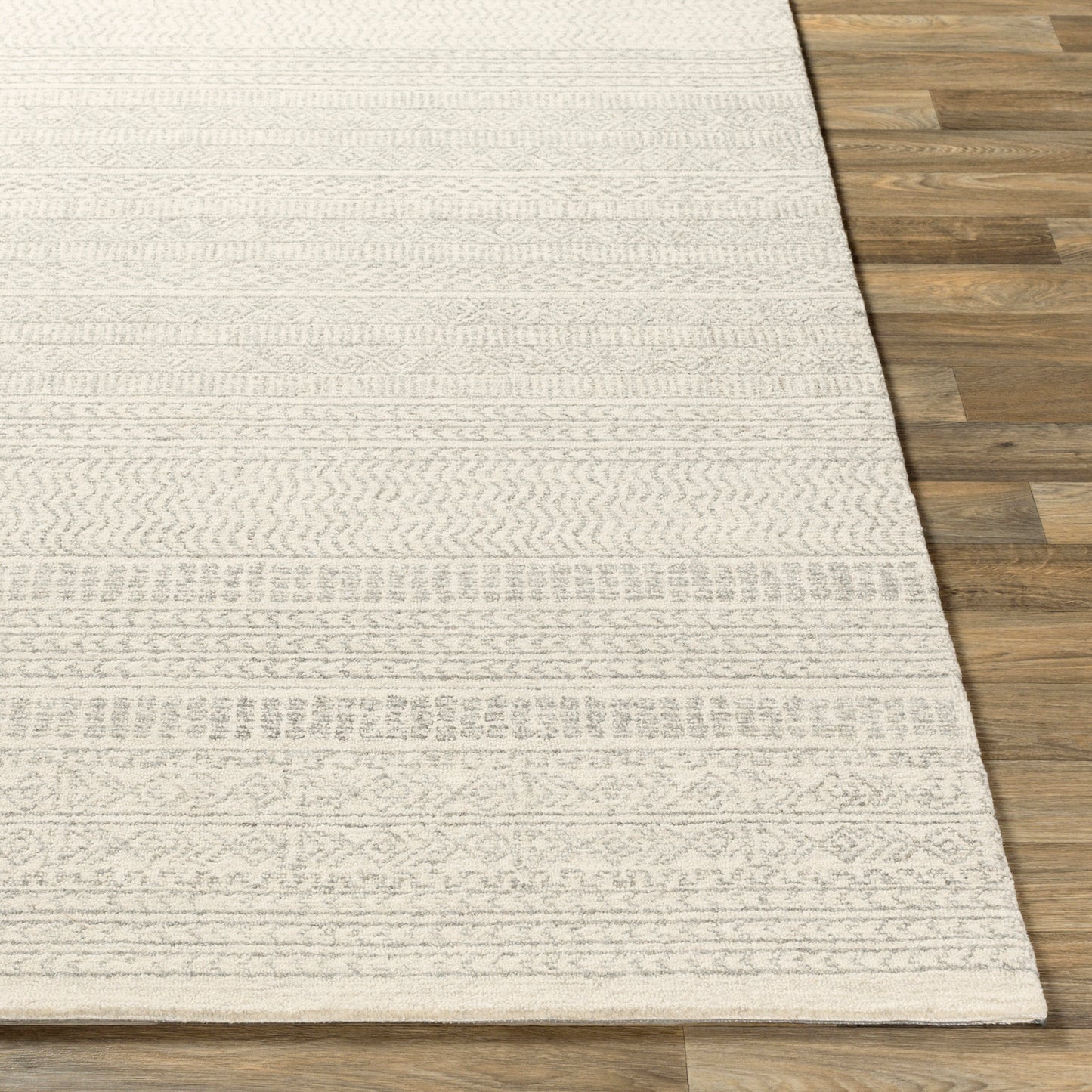Maroc Global Cream Tribal Wool Rug