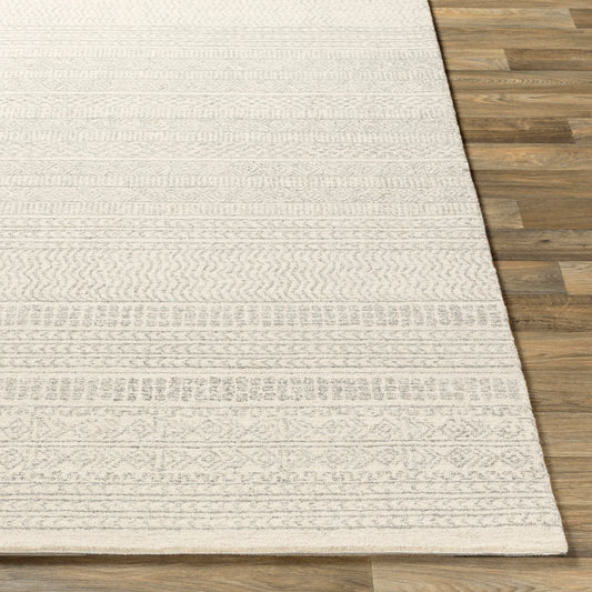 Maroc Global Cream Tribal Wool Rug