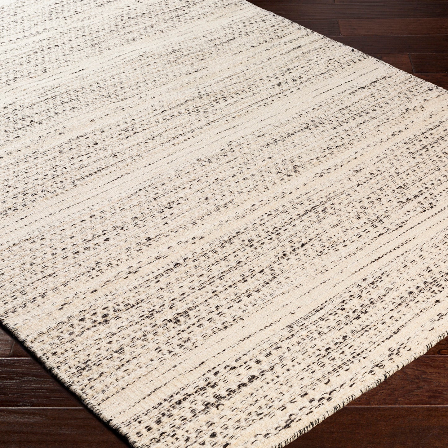 Mardin Global Cream Geometric Wool Rug