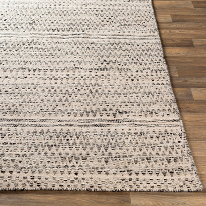Mardin Global Beige Geometric Wool Rug