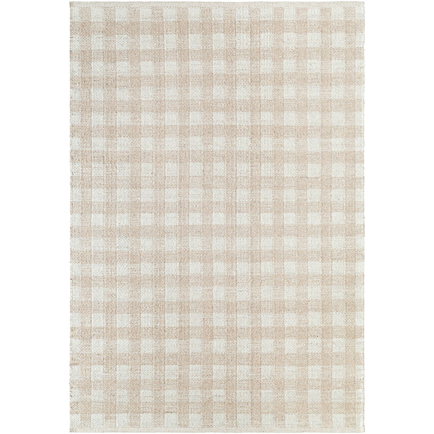 Mardin Global Beige and Cream Geometric Wool Rug