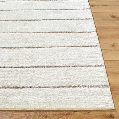 Cascade Our PNW Home Cream Modern High Pile Rug