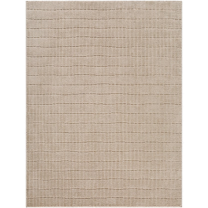Cascade Our PNW Home Tan Modern High Pile Rug
