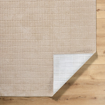 Cascade Our PNW Home Tan Modern High Pile Rug