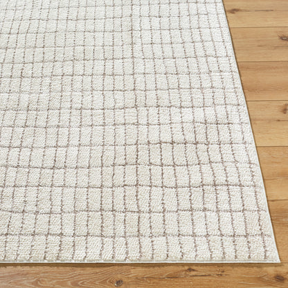 Cascade Our PNW Home Cream Modern High Pile Rug