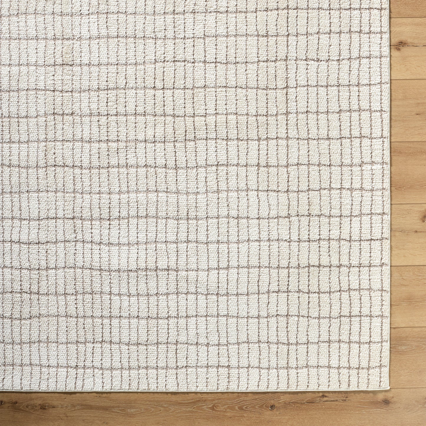 Cascade Our PNW Home Cream Modern High Pile Rug