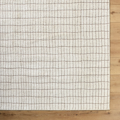 Cascade Our PNW Home Cream Modern High Pile Rug
