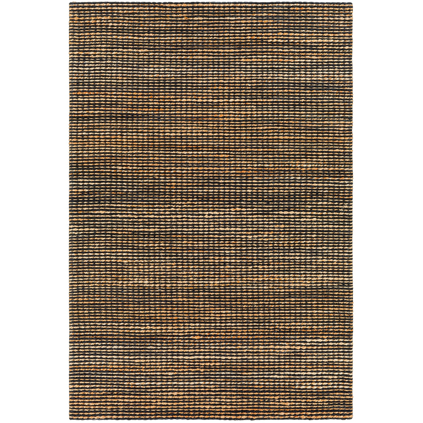 Priya Brown Modern Jute and Wool Rug