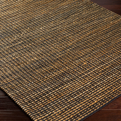 Priya Brown Modern Jute and Wool Rug
