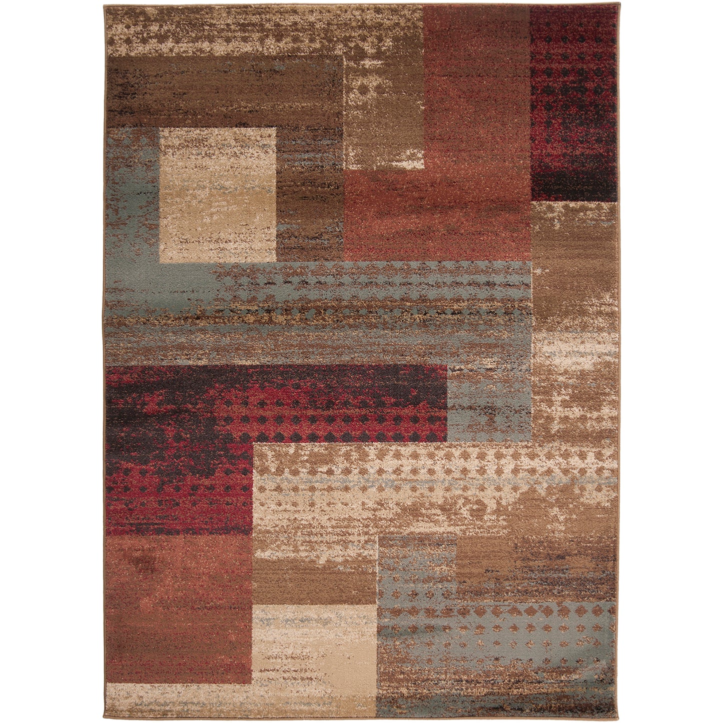 Riley Multicolour Modern Graphic Rug