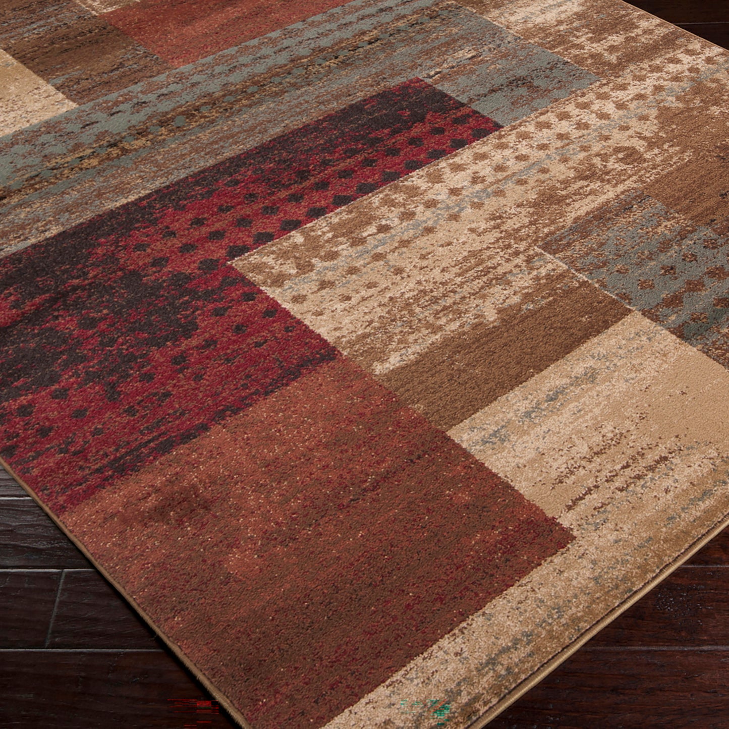 Riley Multicolour Modern Graphic Rug