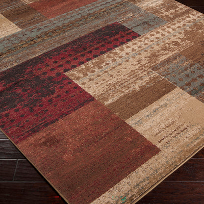 Riley Multicolour Modern Graphic Rug