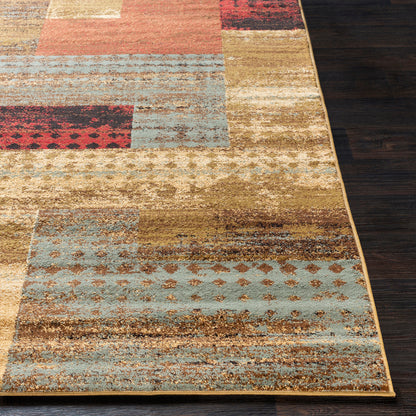 Riley Multicolour Modern Graphic Rug