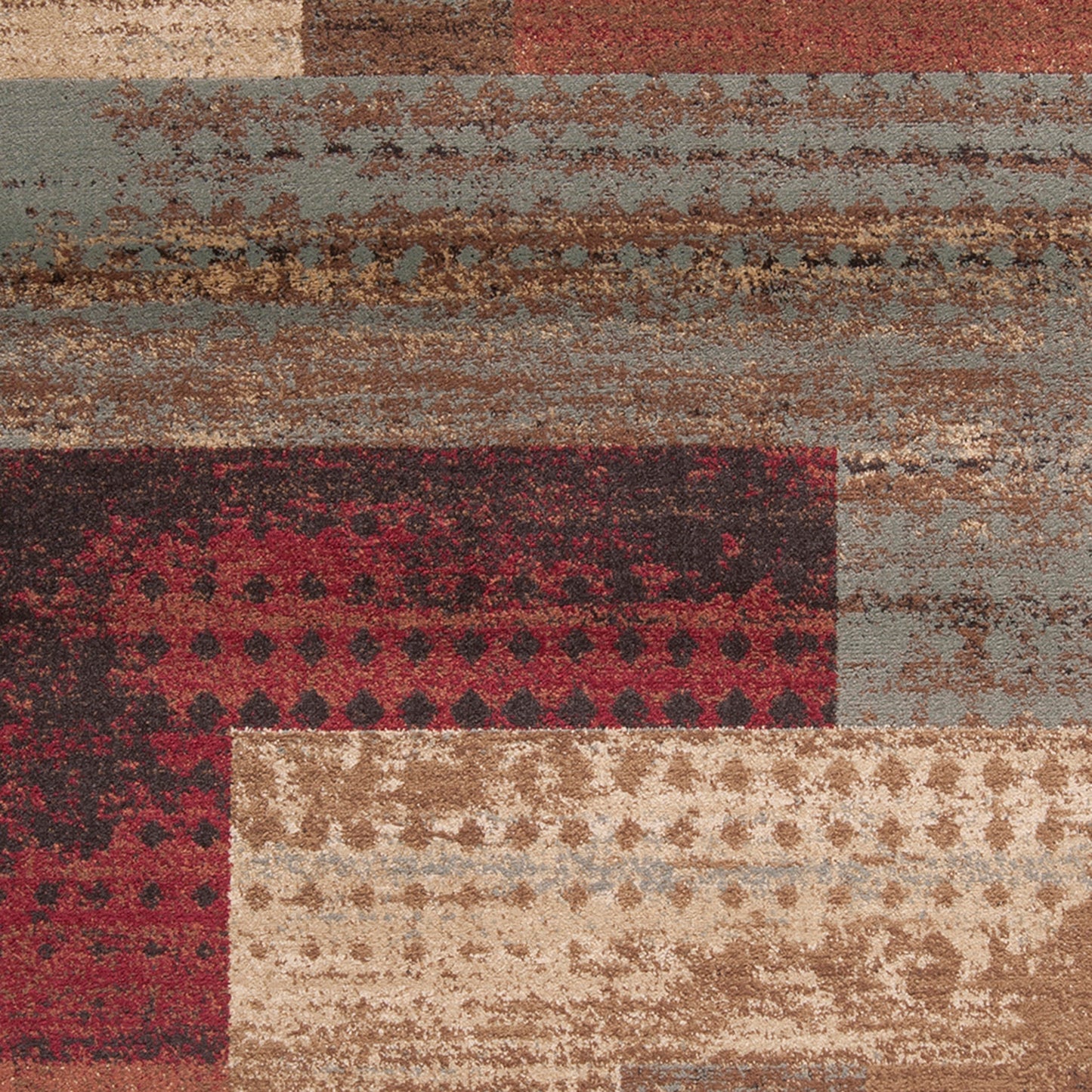 Riley Multicolour Modern Graphic Rug