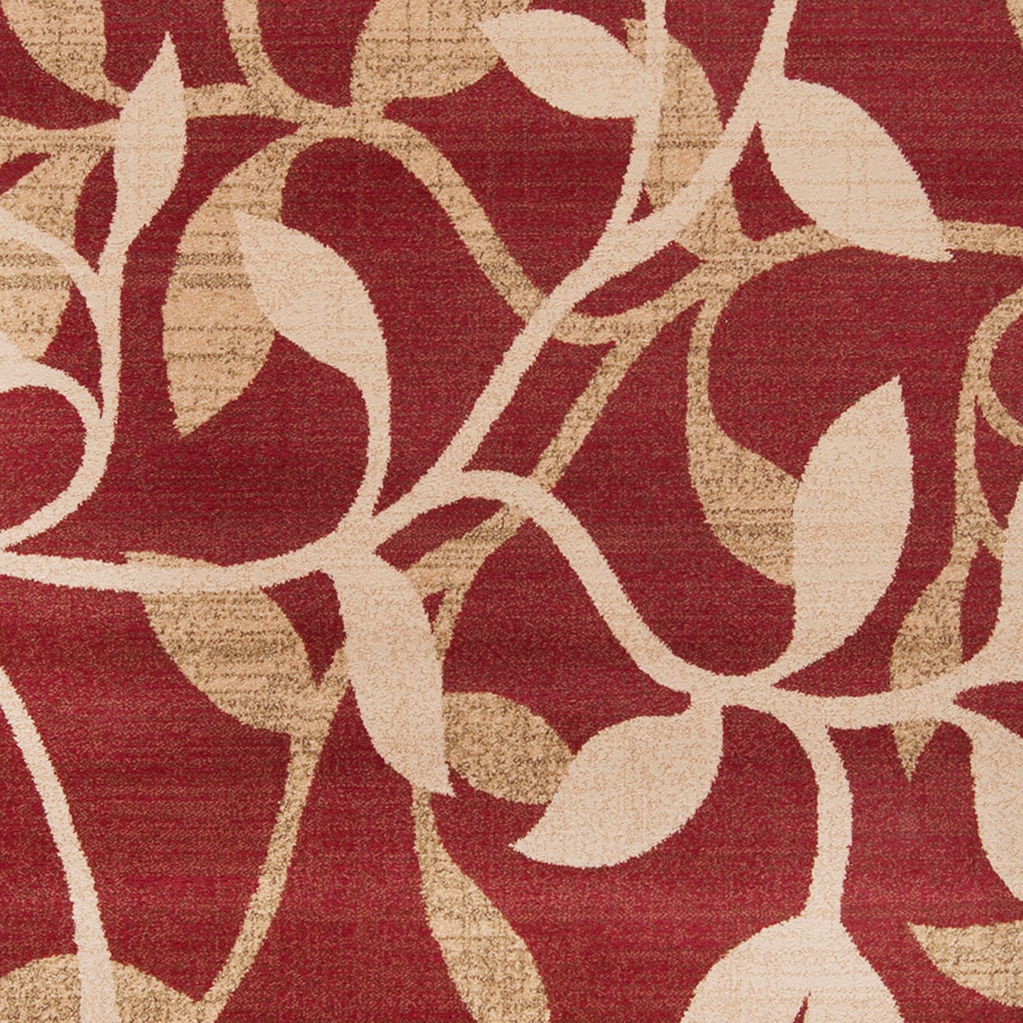 Riley Red and Beige Modern Graphic Rug