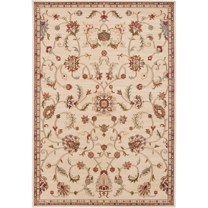 Riley Beige Vintage Traditional Boho Rug
