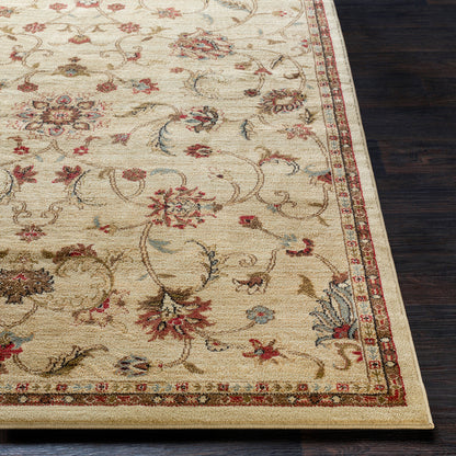 Riley Beige Vintage Traditional Boho Rug