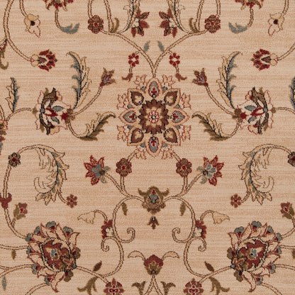 Riley Beige Vintage Traditional Boho Rug