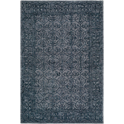 Sicily Blue Traditional  Wool Rug