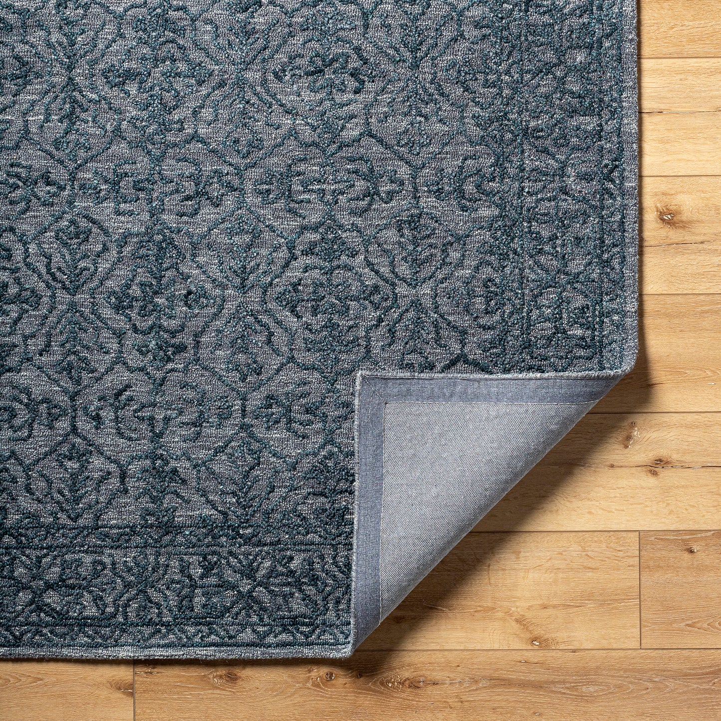 Sicily Blue Traditional  Wool Rug