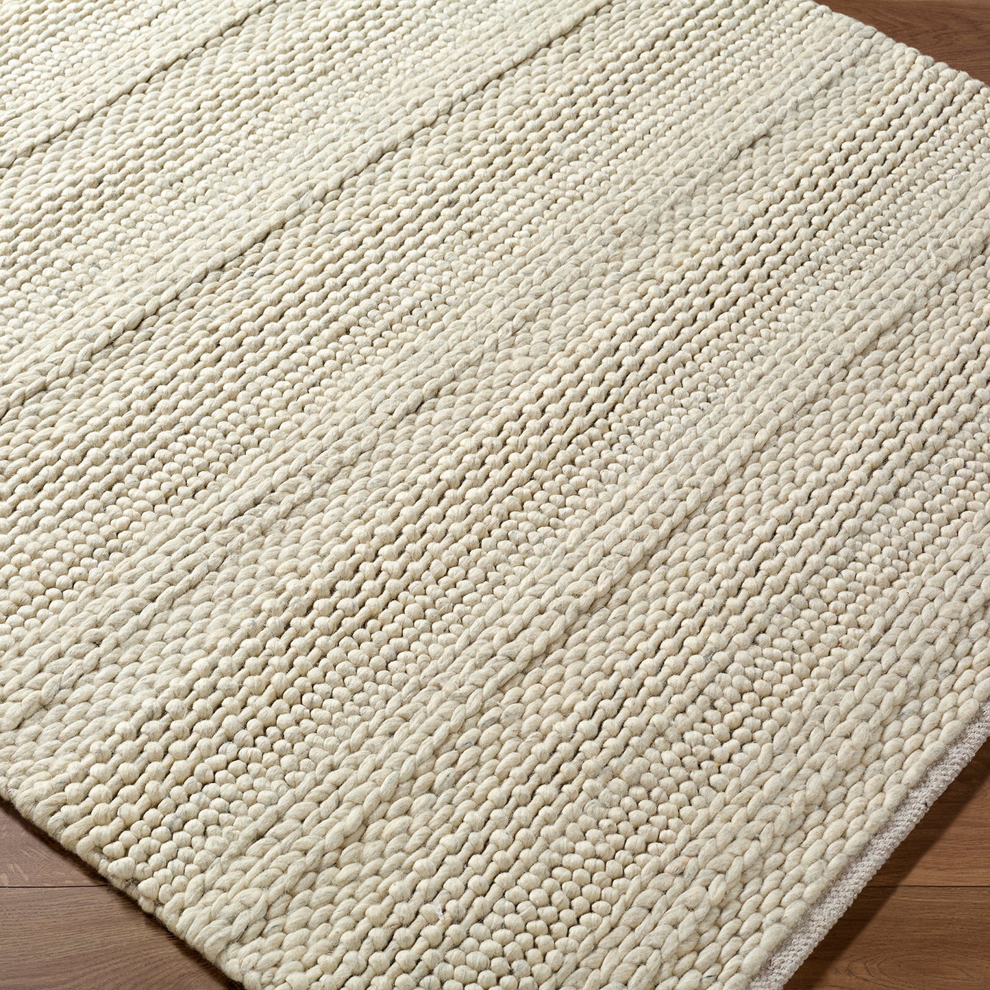 Tahoe II Global Ivory Wool Rug