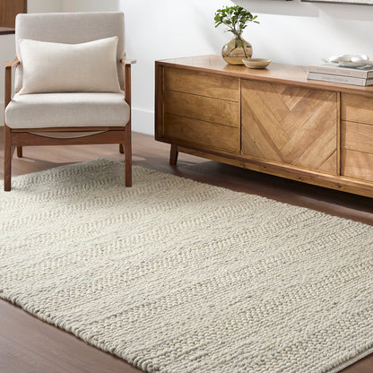 Tahoe II Global Cream Wool Rug